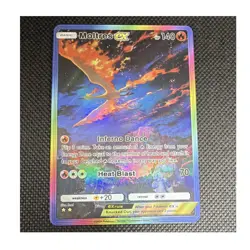 Pokemon Moltres ex *FAN ART* Holo EX 140 HP Pokemon Card English 2024 - Image 1