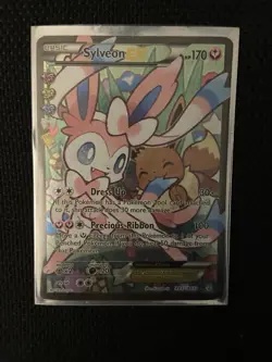 Pokemon Sylveon EX Full Art Ultra Rare Holo RC32-32 Radiant Collection - Image 1