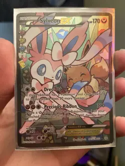 Pokemon Sylveon EX Full Art Ultra Rare Holo RC32-32 Radiant Collection - Image 2