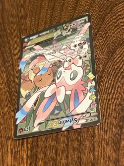 Pokemon Sylveon EX Full Art Ultra Rare Holo RC32-32 Radiant Collection - Image 5