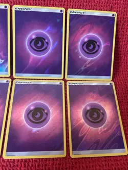 6x Card Lot - Psychic Energy - Wave Holo Promo (2017) SM Exclusive LP Pokemon - Image 3