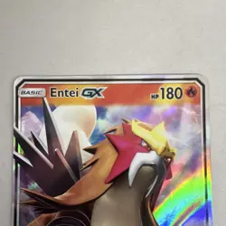 Pokemon TCG Entei GX 010A/073 Alternate Art Promo Holo Basic HP180 Combustion - Image 4