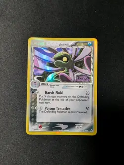 [LP] Pokemon Card Cradily Holon Phantoms 2/110 Reverse Holo Rare STAMPED - Image 1