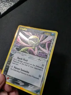 [LP] Pokemon Card Cradily Holon Phantoms 2/110 Reverse Holo Rare STAMPED - Image 3