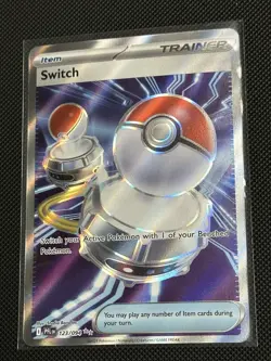 Pokemon TCG Switch 123/094 Me02: Phantasmal Flames Ultra Rare Holo Foil - Image 1