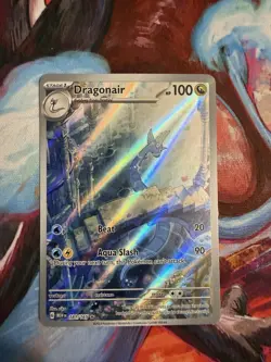 Dragonair #181/165 2023 Pokemon Scarlet & Violet 151 Illustration Rare NM - Image 1