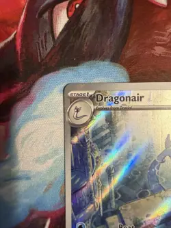 Dragonair #181/165 2023 Pokemon Scarlet & Violet 151 Illustration Rare NM - Image 2