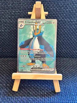 Pokemon Empoleon ex 114/094 Ultra Rare ME02: Phantasmal Flames Full Art Holo NM - Image 1