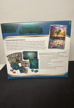 Twilight Masquerade Pokemon Center Exclusive PC Elite Trainer Box ETB SMALL TEAR - Image 4
