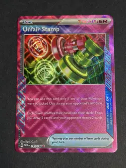 Unfair Stamp Ace Spec 165/167 Twilight Masquerade - NM - Pokemon TCG - Image 1