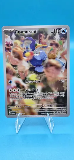 2024 POKEMON TWILIGHT MASQUERADE CRAMORANT 176/167 ILLUSTRATION RARE - Image 1