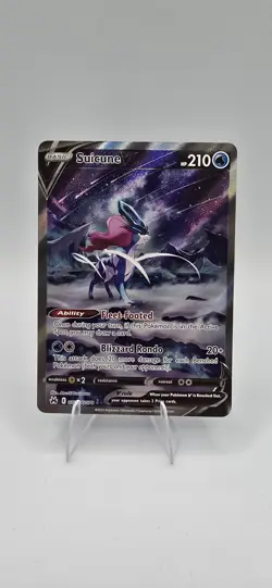 Pokemon Suicune V GG38 Crown Zenith Galarian Gallery Holo Ultra Rare - Image 1