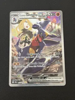 Pokemon TCG Cynthia's Garchomp SIR EX 232/182 Destined Rivals - Image 1