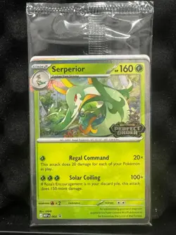 Pokemon TCG Perfect Order Prerelease Promo STAFF Sealed Pack - Image 1