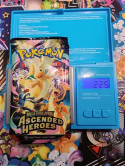 EXTREMELY HEAVY! 22.5g GOD PACKUUU Ascended Heroes Pokemon TCG Booster (SEALED) - Image 1