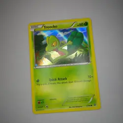 Treecko 6/160 Common Primal Clash Pokemon Damaged - Image 1