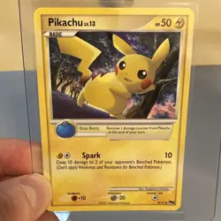 Nintendo Pokemon TCG Pikachu 94/130 Diamond & Pearl 2007 50HP English - Image 1
