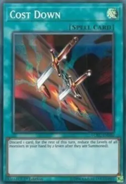 Cost Down - LCKC-EN040 - Secret Rare - 1st Edition NM Yugioh Legendary Collectio - Image 1