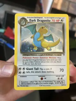 Pokemon Dark Dragonite 5/110 Holo Legendary Collection WOTC 2002 - Image 3
