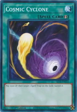 Cosmic Cyclone - SR10-EN032 - Common - 1st Edition NM Yugioh Structure Deck: Mec - Image 1
