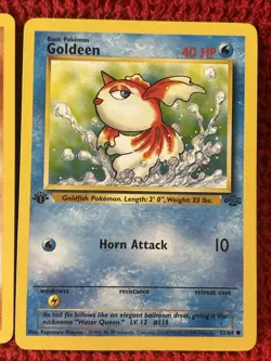 Lot 2: Primeape Goldeen Marowak - 1st Edition /64 Jungle - Pokemon Vintage WOTC - Image 4
