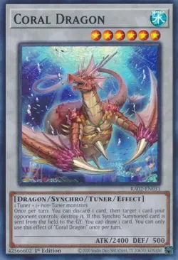 Coral Dragon - RA02-EN031 - Super Rare - 1st Edition NM Yugioh 25th Anniversary - Image 1