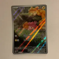 Pokemon Pawmi 226/091 SV: Paldean Fates Illustration Rare Holo HP60 English - Image 1