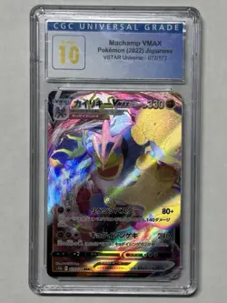 CGC Pristine 10 Machamp VMAX, *JAPANESE* 2023 VSTAR Universe, Pokemon TCG - Image 1