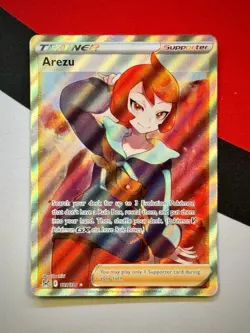 Arezu Full Art Trainer 189/196 Lost Origin Pokemon PACK FRESH - Image 1