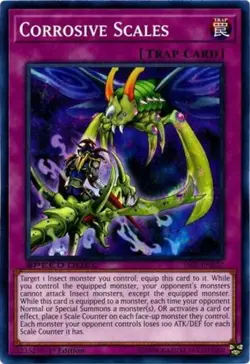 Corrosive Scales - SS03-ENB27 - Common - 1st Edition NM Yugioh Speed Duel Starte - Image 1