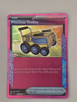 Precious Trolley | Surging Sparks | 185/191 NM | ACE SPEC | Pokemon TCG - Image 1