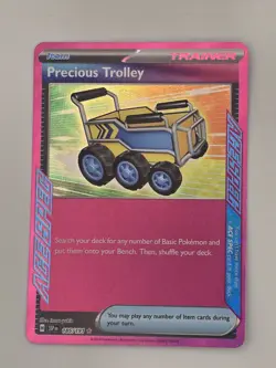 Precious Trolley | Surging Sparks | 185/191 NM | ACE SPEC | Pokemon TCG - Image 3