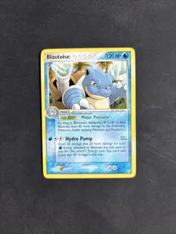Pokemon TCG Blastoise 14/100 Crystal Guardians Non-Holo RARE - MP/LP - Image 1