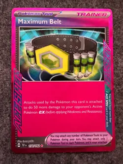 Pokemon Maximum Belt 154/162 Sv05: Temporal Forces Holo - Image 1