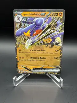 Cynthia's Garchomp ex - 104/182 - Double Rare - Destined Rivals - NM/M - DRI - Image 1