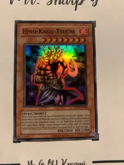 HINO-KAGU-TSUCHI - RP02-DE060 DEUTSCH Yu-Gi-Oh! CARD SUPER RARE HOLO KONAMI TCG - Image 4
