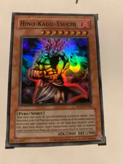 HINO-KAGU-TSUCHI - RP02-DE060 DEUTSCH Yu-Gi-Oh! CARD SUPER RARE HOLO KONAMI TCG - Image 5