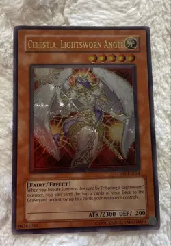 Celestia, Lightsworn Angel LODT-EN024 Light of Destruction Unlimited - Image 1