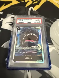 Namco One Piece CCG 2024 Laboon EB01-048 Super Rare Foil Holo PSA 10 - Image 1