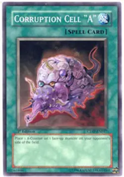 Corruption Cell 'A' - CDIP-EN037 - Common - 1st Edition NM Yugioh Booster Set Ca - Image 1