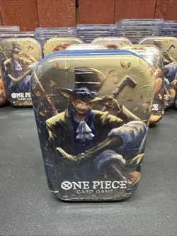 One Piece Tin Pack Set Vol 2 Set of 3 | TS-02 OP-13 | Sealed Bandai English - Image 2