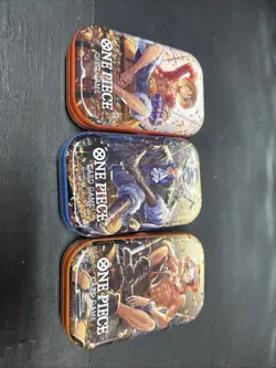 One Piece Tin Pack Set Vol 2 Set of 3 | TS-02 OP-13 | Sealed Bandai English - Image 3