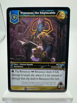 World of Warcraft TCG Foil Promo The Burning Crusade CE Nimaasus the Implacable - Image 1