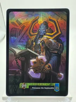 World of Warcraft TCG Foil Promo The Burning Crusade CE Nimaasus the Implacable - Image 2