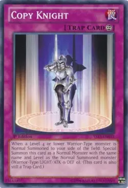 Copy Knight - YS13-EN033 - Common - 1st Edition LP Yugioh Super Starter: V for V - Image 1