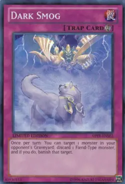 Dark Smog - ABYR-ENSE2 - Super Rare - Limited Edition LP Yugioh Abyss Rising - A - Image 1