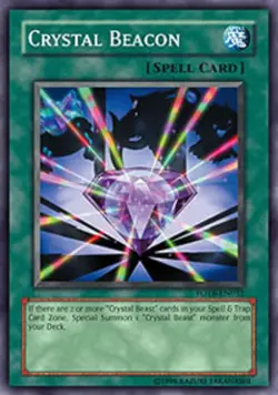 Crystal Beacon - FOTB-EN032 - Common - Unlimited Edition NM Yugioh Force of the - Image 1