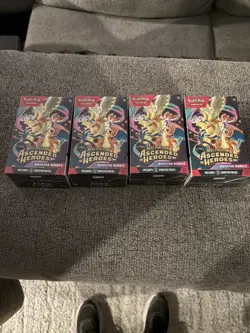 Pokemon RCG Ascended Heroes SEALED Booster Bundles Lot Of 4 fast shipping - Image 1