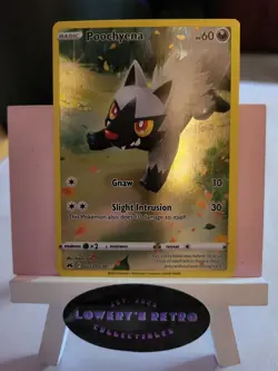 Holo Poochyena GG33/GG70 Ultra Rare Crown Zenith Pokemon TCG - Image 1