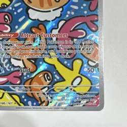 The Pokemon Company Tatsugiri 186/167 SV06 Twilight Masquerade Holo Illus Rare - Image 4